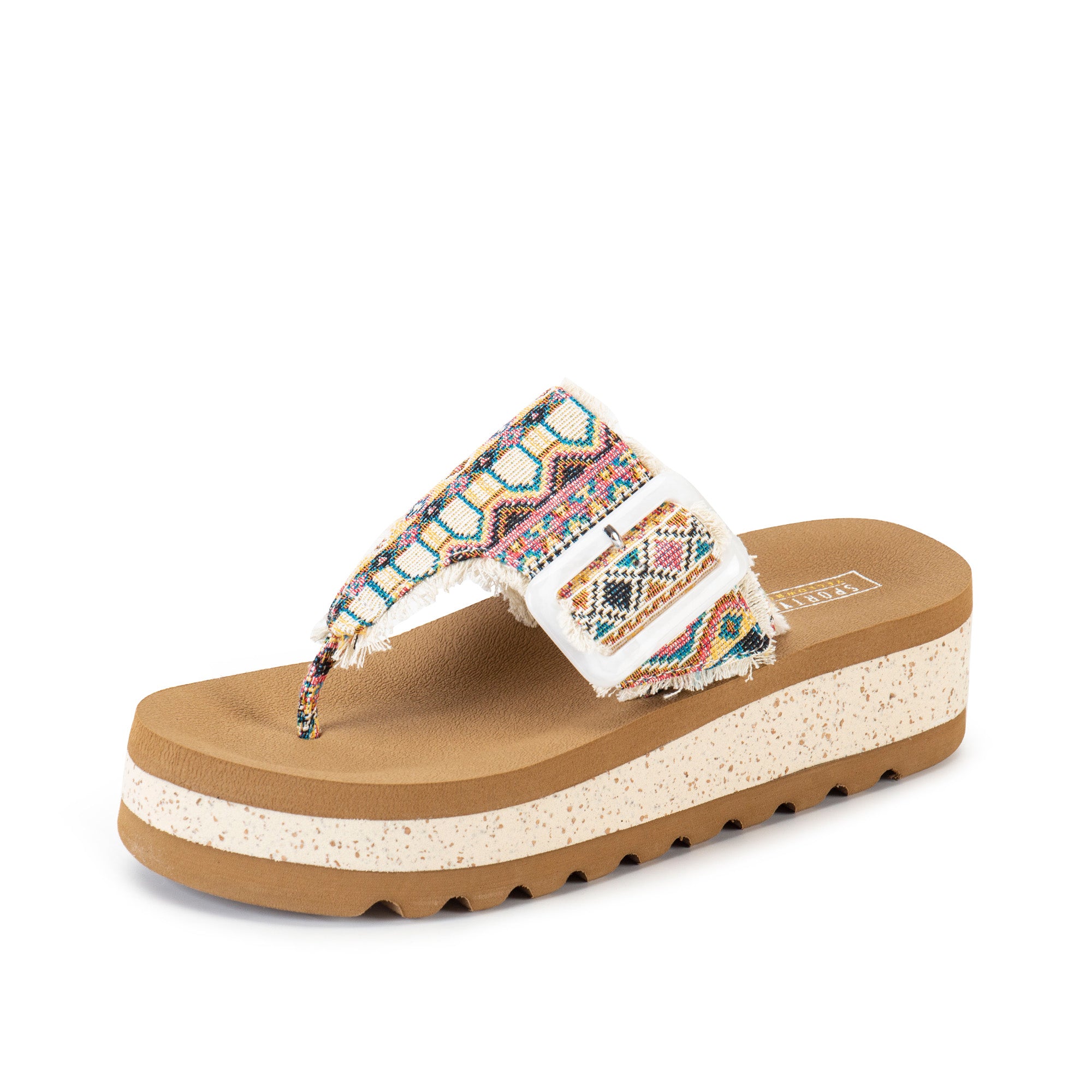Carlow Flatform Sandal - Image 9