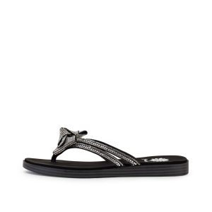 Donna Crystal Bow Sandal