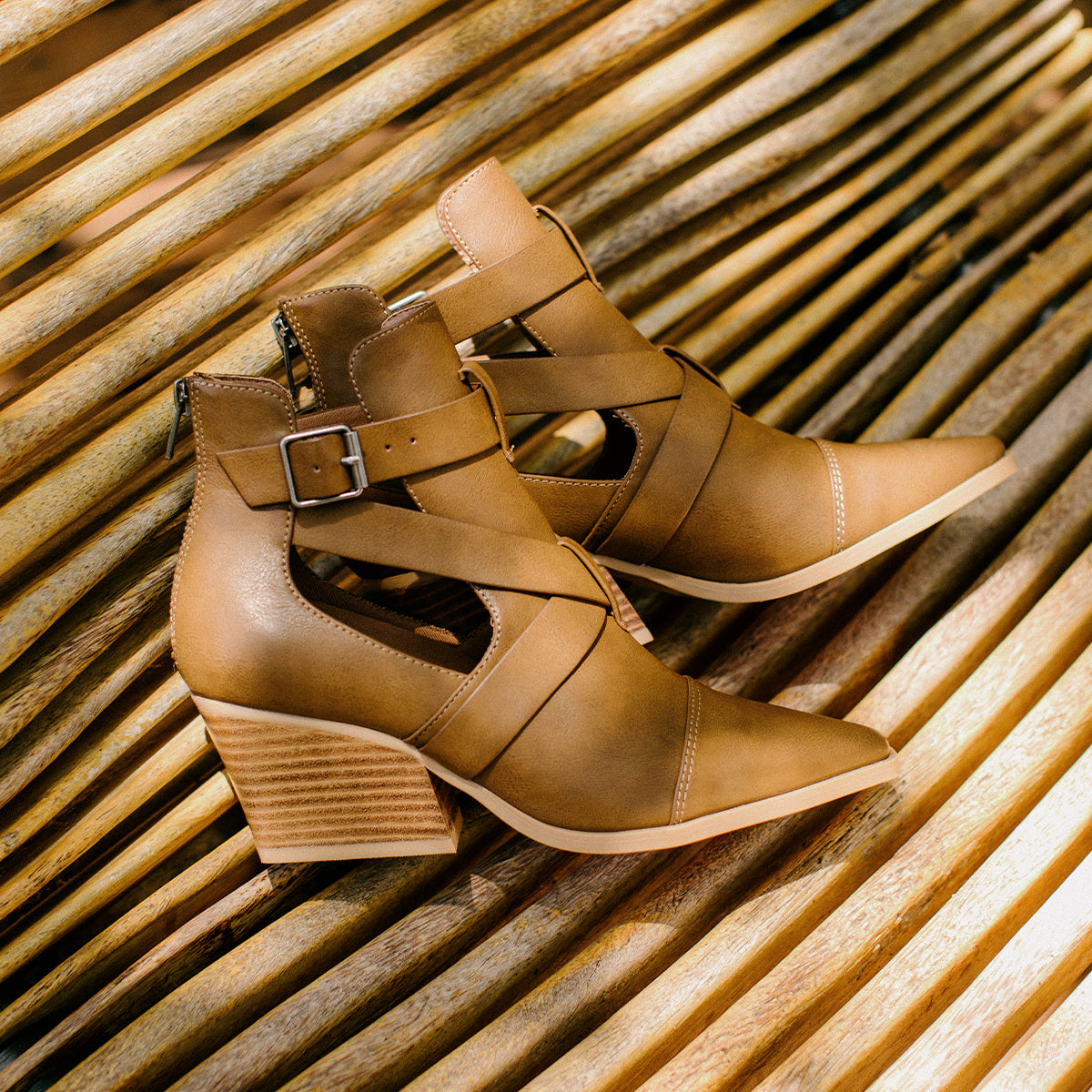 Canoly Cut-out Bootie - Image 15