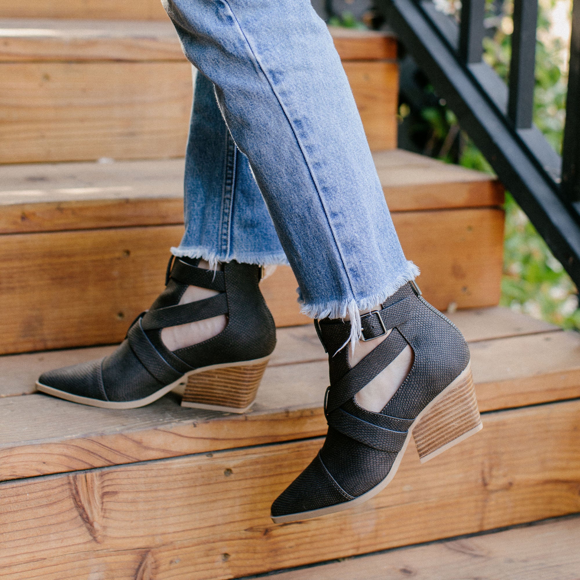 Canoly Cut-out Bootie - Image 25